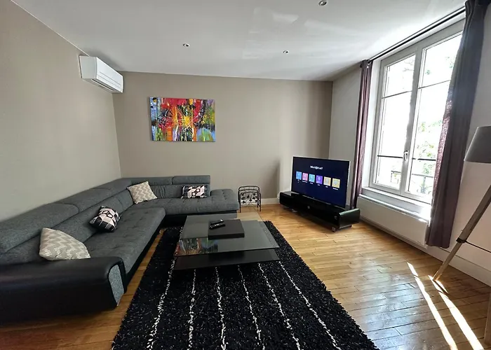 La Terrasse Du Belvedere-appartement 3 Chambres-nancy- Avec Stationnement *