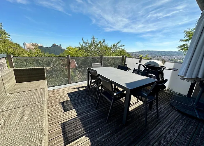 La Terrasse Du Belvedere-appartement 3 Chambres-nancy- Avec Stationnement 公寓 *
