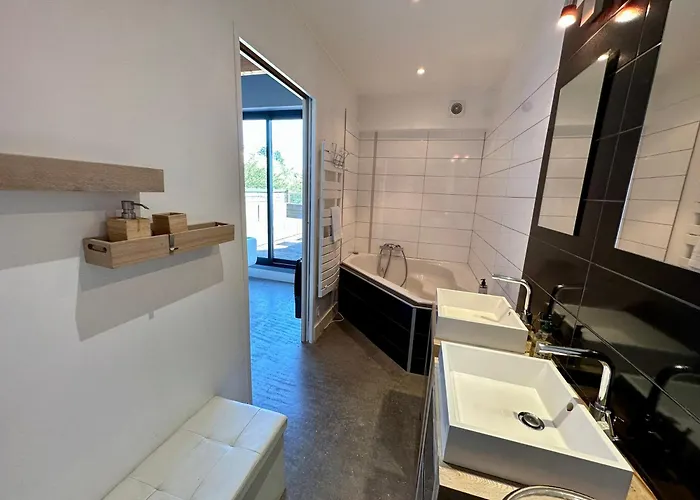 公寓 La Terrasse Du Belvedere-appartement 3 Chambres-nancy- Avec Stationnement